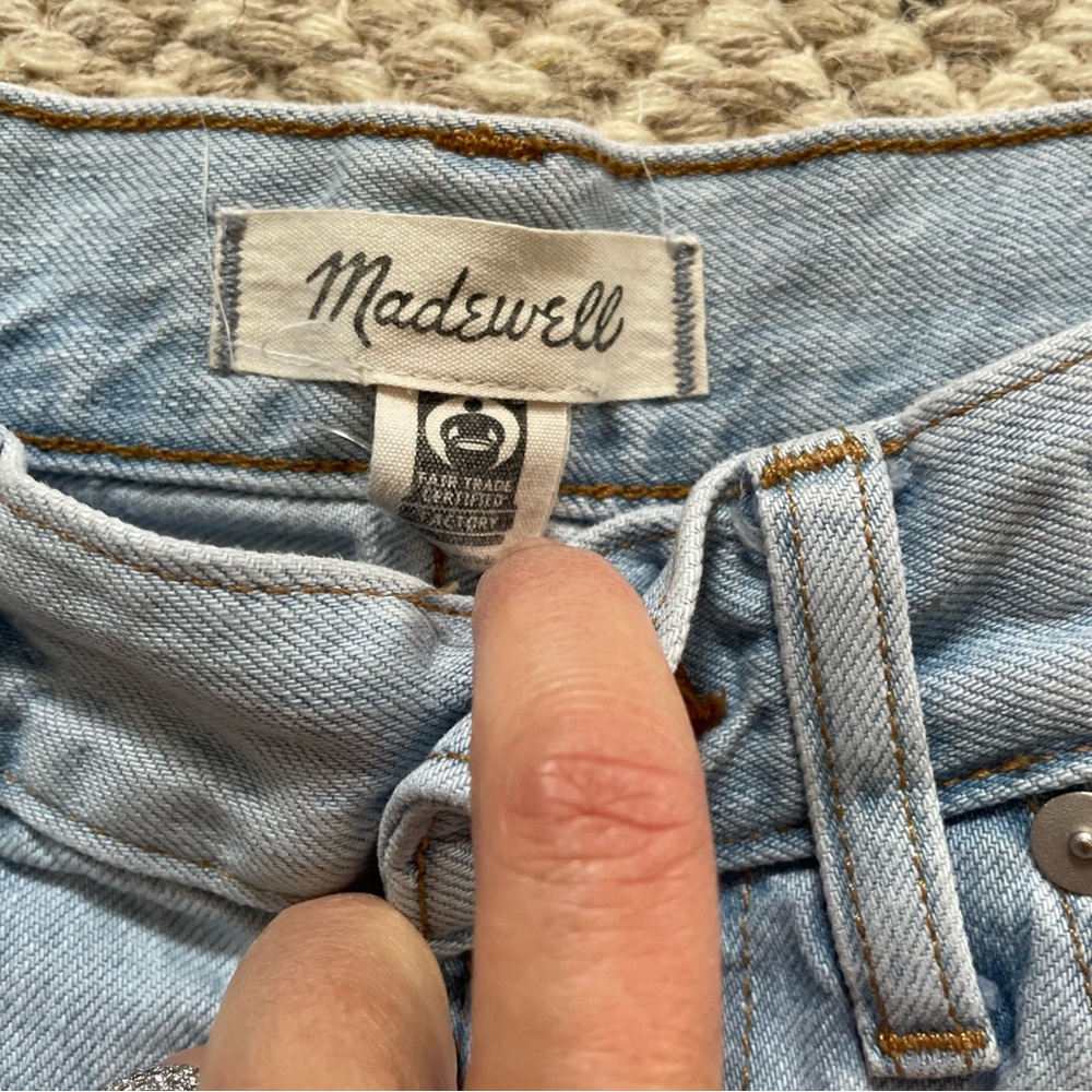 Madewell Jeans Women's 27 The Perfect Vintage Jean Light Wash High Rise Straight - Picture 2 of 12